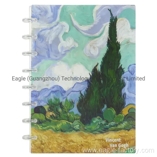 Eagle Customizable A5 Discbound Notebook of Poly Cover